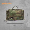Подсумок тактический для гигиены (несессер) Warrior Spirit Shine-SP Multicam