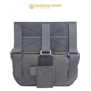 Підсумок напашний Warrior Spirit GAR-WS2 Black. Photo 3