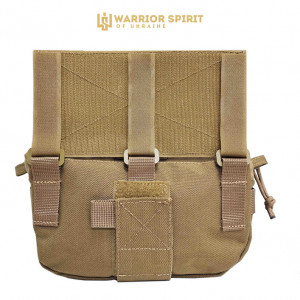Подсумок напашный Warrior Spirit GAR-WS2 Coyote. Photo 2