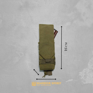 Подсумок под магазин жесткий со съемным клапаном Warrior Spirit Cart-WS Coyote. Photo 2