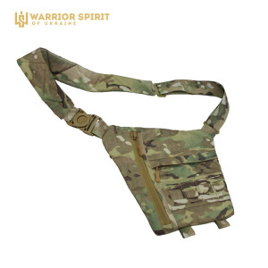 Сумка скрытая кобура Warrior Spirit WS-Cobura MULTICAM, GRAFIT. Photo 3
