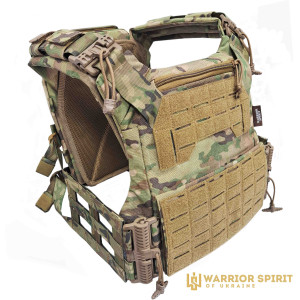 Плитоноска Warrior Spirit WS-EXP 3.0 Max Multicam (под плиту 28*39). Photo 2