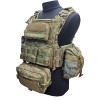Плитоноска тактическая Warrior Spirit с подсумками (комплект 10 единиц) WS-MP1 Multicam 