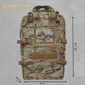 Медицинский рюкзак тактический Warrior Spirit WS-MD60 MULTICAM (с двумя медицинскими подсумками). Photo 2