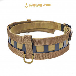 Пояс боевой широкий Warrior Spirit WS-PBSh Coyote. Photo 2