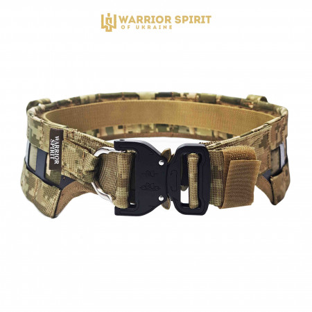 Пояс тактический боевой широкий Warrior Spirit WS-PBSh Pixel