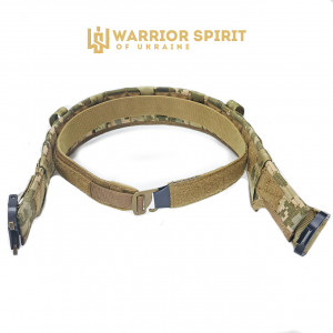 Пояс боевой широкий Warrior Spirit WS-PBSh Pixel. Photo 3