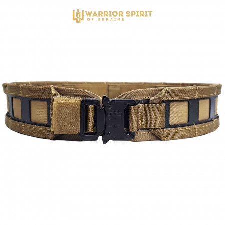 Пояс боевой узкий тактический Warrior Spirit WS-PBV Coyote
