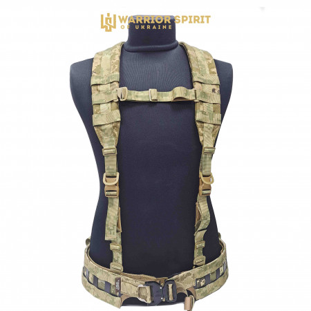 Ременно-плечевая система разгрузочная тактическая Warrior Spirit WS-RPS Pixel