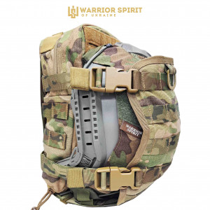 Рюкзак суточный с клапаном для шлема Warrior Spirit WS-R MULTICAM