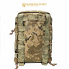 Рюкзак тактический суточный с клапаном для шлема Warrior Spirit WS-R Pixel