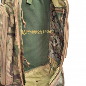 Рюкзак тактический (40 л) с клапаном для шлема Warrior Spirit WS-R40 MULTICAM. Photo 3