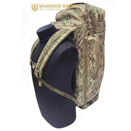 Сумка-баул тактическая, объем 85 литров, Warrior Spirit WS-SB Multicam